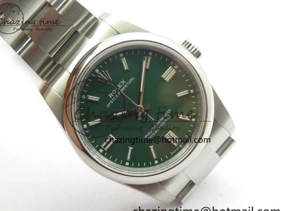 MiroTime 0209 Snug Oyster Perpetual 36mm 126000 BP Best Edition Green Dial on SS Bracelet 2648